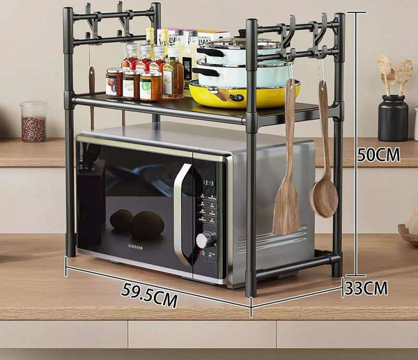 Perfect Dealz Microwave Shelf Organizer
