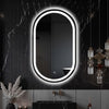 Modern LED Smart Vanity Mirror – Pill-Shaped Design