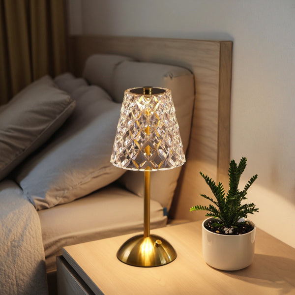 Modern Touch Rechargeable LED Bedside Ambience Lamp