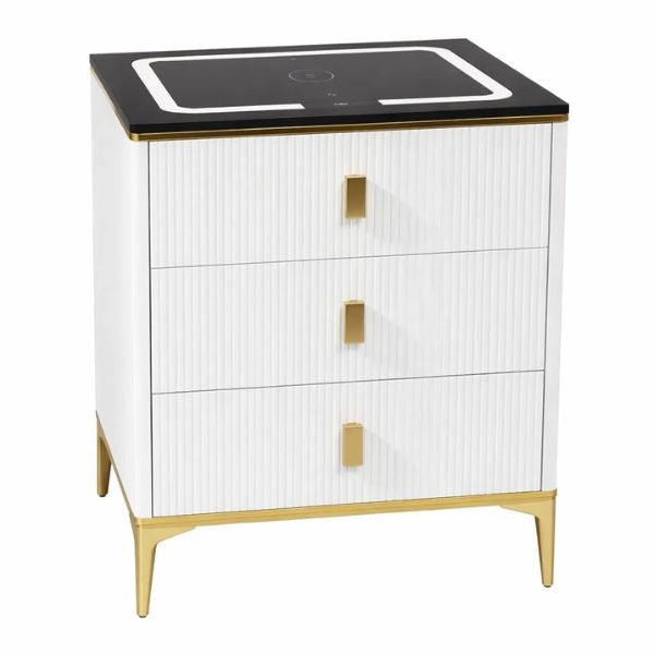 Modern Wireless Charging Nightstand