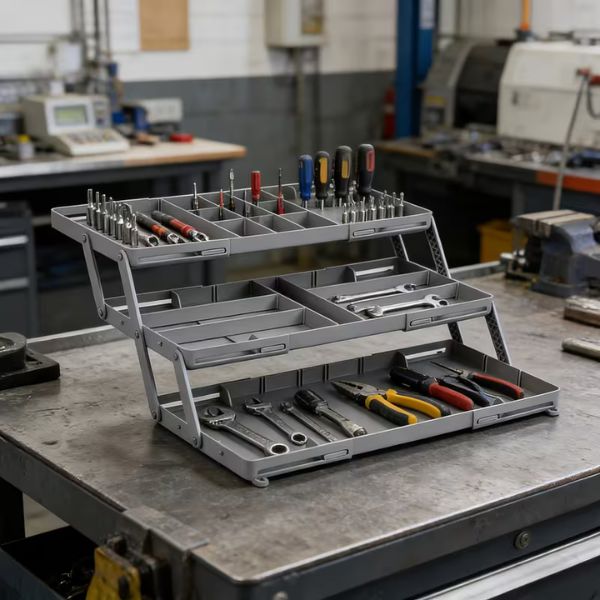 Multi Level Smart Drawer Organizer - 3 Tier 1
