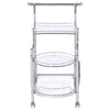 Perfect Dealz Multi-Level Silver Bar Cart