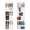 Perfect Dealz Multi-Pocket Hanging Door Organiser with Clear Compartments