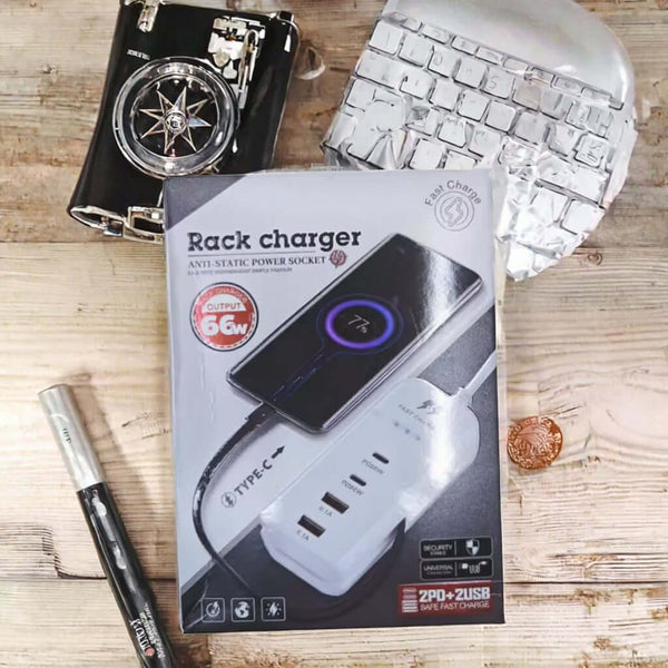 Perfect Dealz Multi-Port Fast Charging Hub 66W