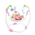 Multifunction Baby Jumperoo Learning Walker with Music, a playful baby jumper featuring toys and musical elements.