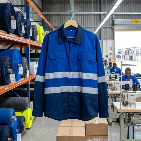 Reflective Safety Workwear Shirt