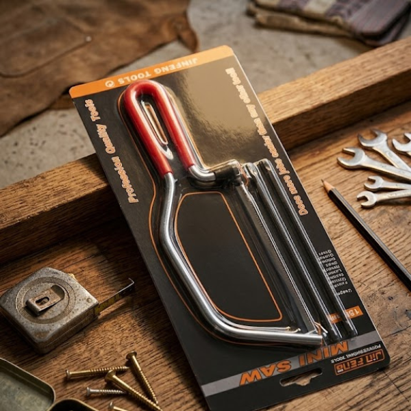 Heavy-Duty Handsaw with Triple-Ground Teeth