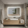 Large Rectangular LED Smart Touch Screen Mirror