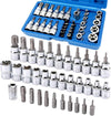 34 Piece Torx and E-Torx Star Socket Set