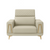 Luxury Quilted Accent Armchair with Wooden Legs featuring a sleek design and contemporary quilted detailing.