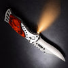 Pocket Folding Knife With Torch