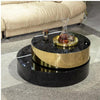 Perfect Dealz Polished Swivel Adjusting Coffee Table