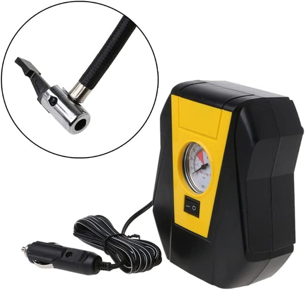 Portable 12V Car Tire Inflator – Compact Electric Air Compressor