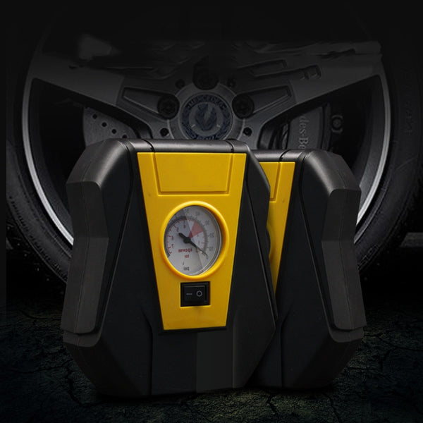 Portable 12V Car Tire Inflator – Compact Electric Air Compressor