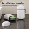 Portable Travel Soap Box with Cute Cartoon Design