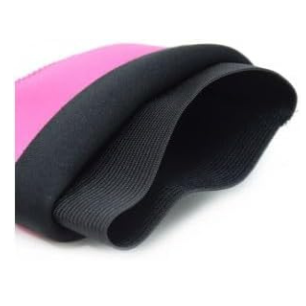 Close-up of Portable Water Bottle Holder showing the flexible and comfortable design.