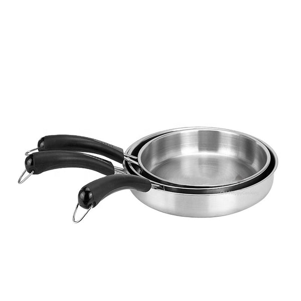 Premium Stainless Steel Non-Stick Egg Frying Pan