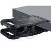 Rechargeable Multi-Function High-Brightness LED Work Light mounted on a table edge.