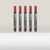 Perfect Dealz Red Permanent Marker 3mm Tip