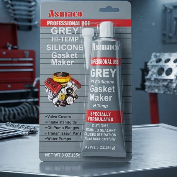 Grey High-Temperature RTV Silicone Gasket Maker 85g