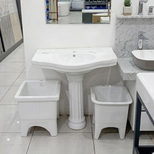 Classic Pedestal Bathroom Basin