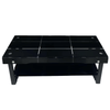 Perfect Dealz Risque Coffee Table with Modern Glass Design