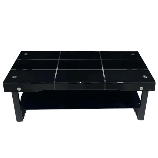 Perfect Dealz Risque Coffee Table with Modern Glass Design