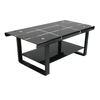 Perfect Dealz Risque Coffee Table with Modern Glass Design