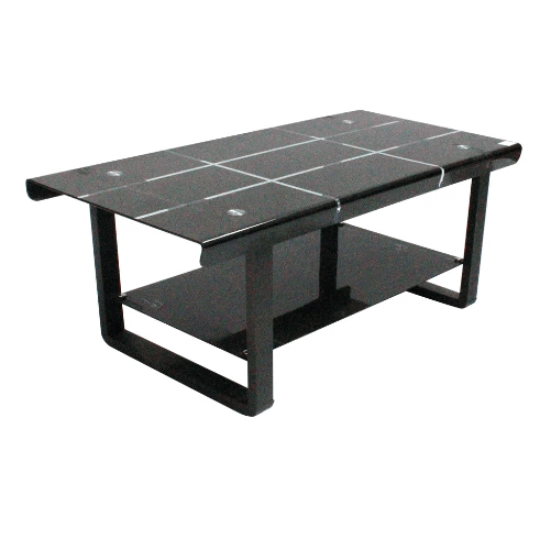 Perfect Dealz Risque Coffee Table with Modern Glass Design