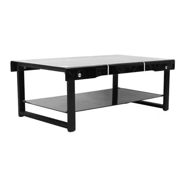 Perfect Dealz Risque Coffee Table with Modern Glass Design