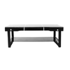 Perfect Dealz Risque Coffee Table with Modern Glass Design