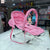 Cotton Polyester Blend Rocker and Bouncer Baby Bouncer