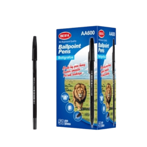 Smooth Retractable Ballpoint Pen 0.7mm Black Ink