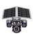 Perfect Dealz Solar-Powered 8MP Outdoor Dome Security Camera with Multi-Lens View