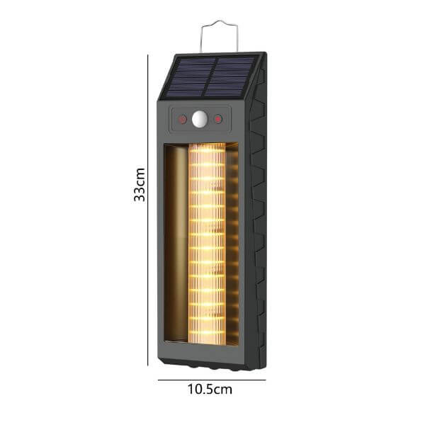 Perfect Dealz Solar-Powered Outdoor Wall Light