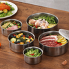 Stainless Steel Food Storage Jar Set – 5-Piece Fresh-Keep Crisper