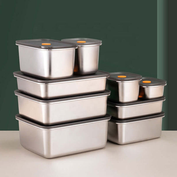 Perfect Dealz Stainless Steel Lunch Box Set – 4 Piece