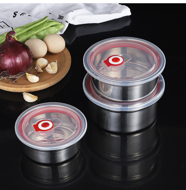 Perfect Dealz Stainless Steel Lunch Bowl with Leakproof Lid