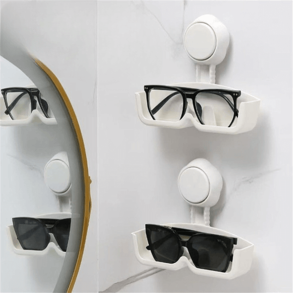 Perfect Dealz Suction-Mounted Eyewear Holder for Smooth Surfaces