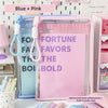 Transparent Handheld File Folder