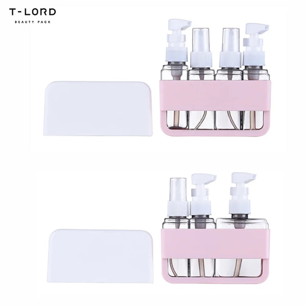 4Travel Dispensing Bottle Press Dispensing Bottle 4pcs Set