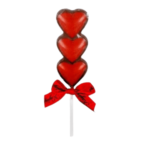 Perfect Dealz Triple Heart Chocolate Love Lolly