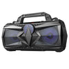 Portable Bluetooth Outdoor Speaker with LED Display showcasing rugged design and vibrant sound features.