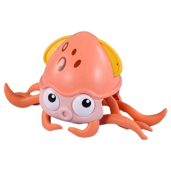 Unisex Outdoor Amphibious Octopus Bath Toy with cute design for water play and fun during bath time