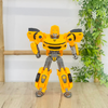 Sliding Transform Mini Robot Car Toy in robot mode, designed for imaginative play and transformation between car and robot.