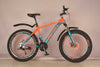 Aluminum Alloy 21 Speed Men Cycle Mountain Bike in vibrant colors, perfect for trail and city rides, showcasing 26-inch wheels.