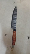 Hand Forged Hammered Japanese Chef Knife