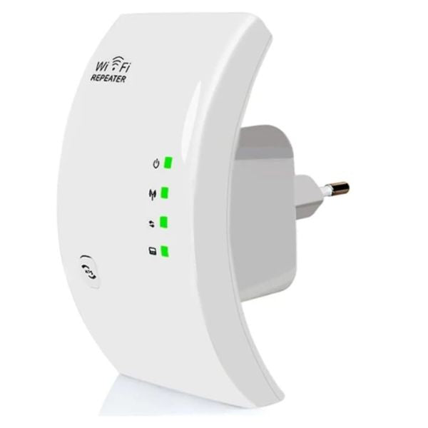 Wireless WiFi Extender Repeater 900M Long Range Signal Booster device with indicator lights