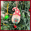Perfect Dealz Wooden Gnome Ornament Set – 12-Piece
