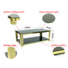 Designer Coffee Table with black tempered glass, strong legs, and perfect welding joints, measuring 120cm x 60cm x 45cm.